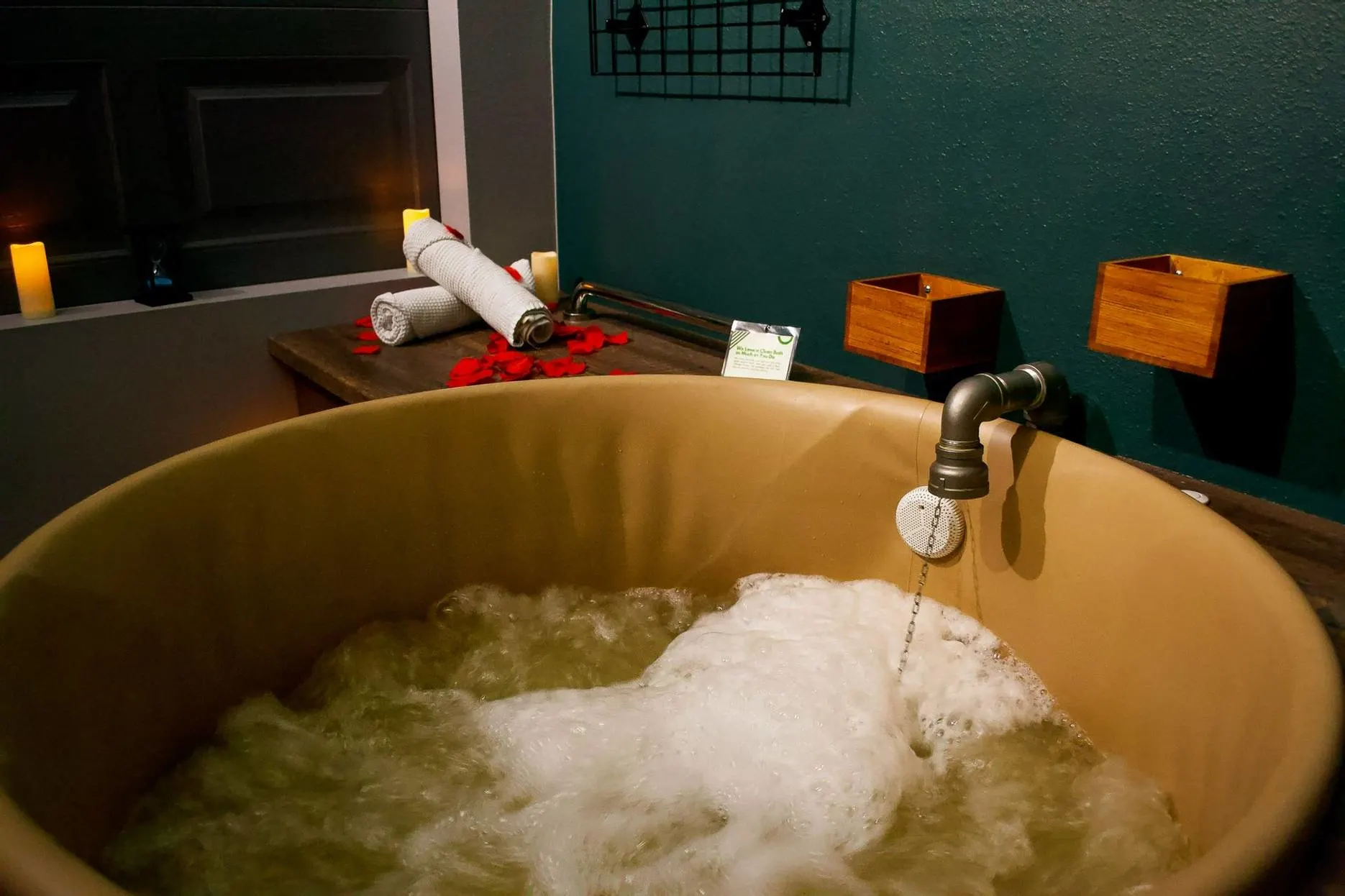 Beer Bath Hydrotherapy date night The Beer Spa